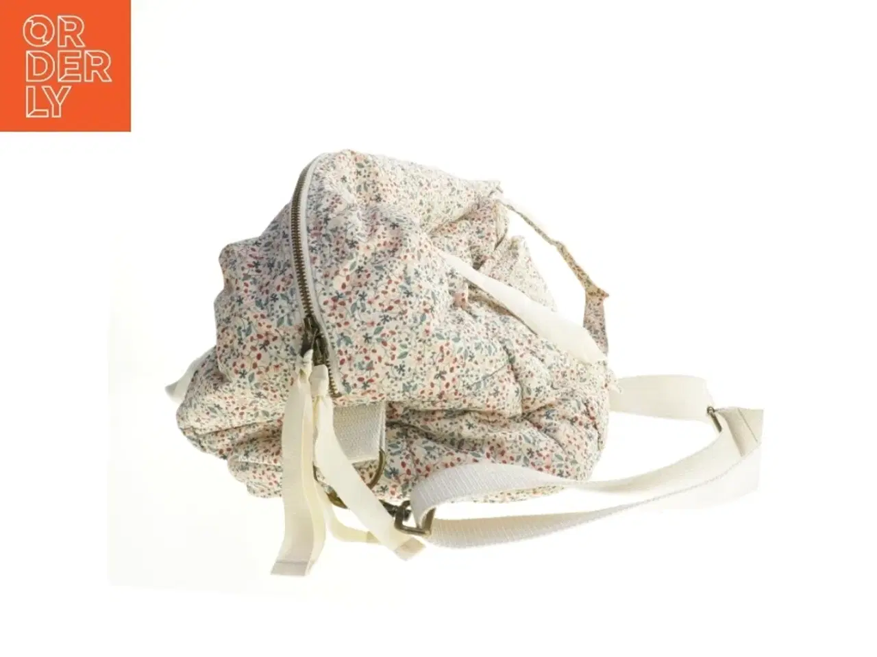 Billede 2 - Blomstret weekendtaske (str. 44x34 cm)