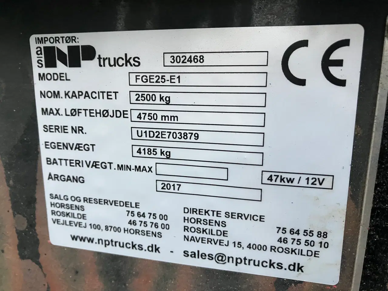 Billede 12 - TCM 2500kg