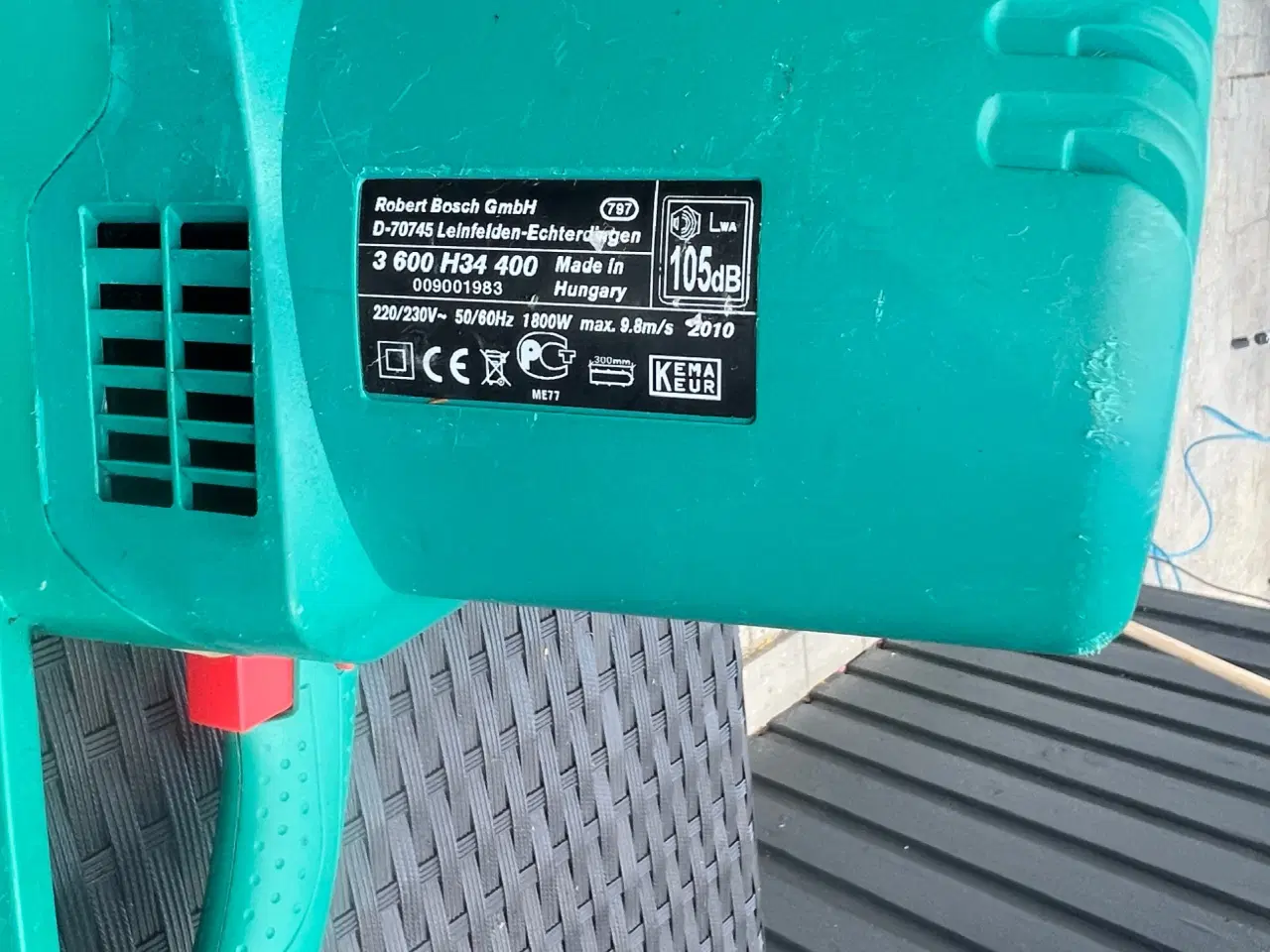 Billede 2 - Elektrisk motorsav Bosch AKE 30 S