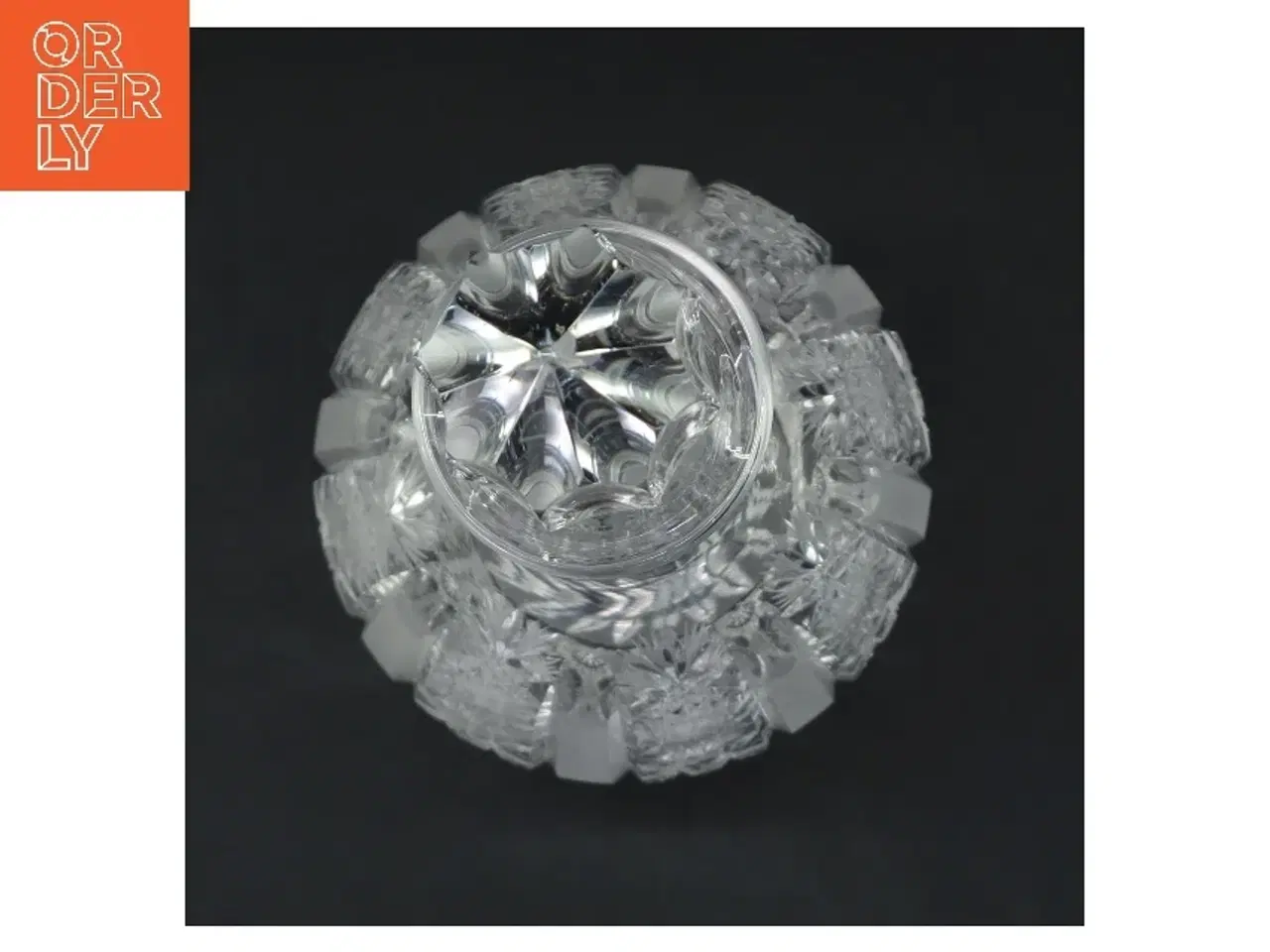 Billede 2 - Dekorativ karaffel i glas (str. 32,5 cm)