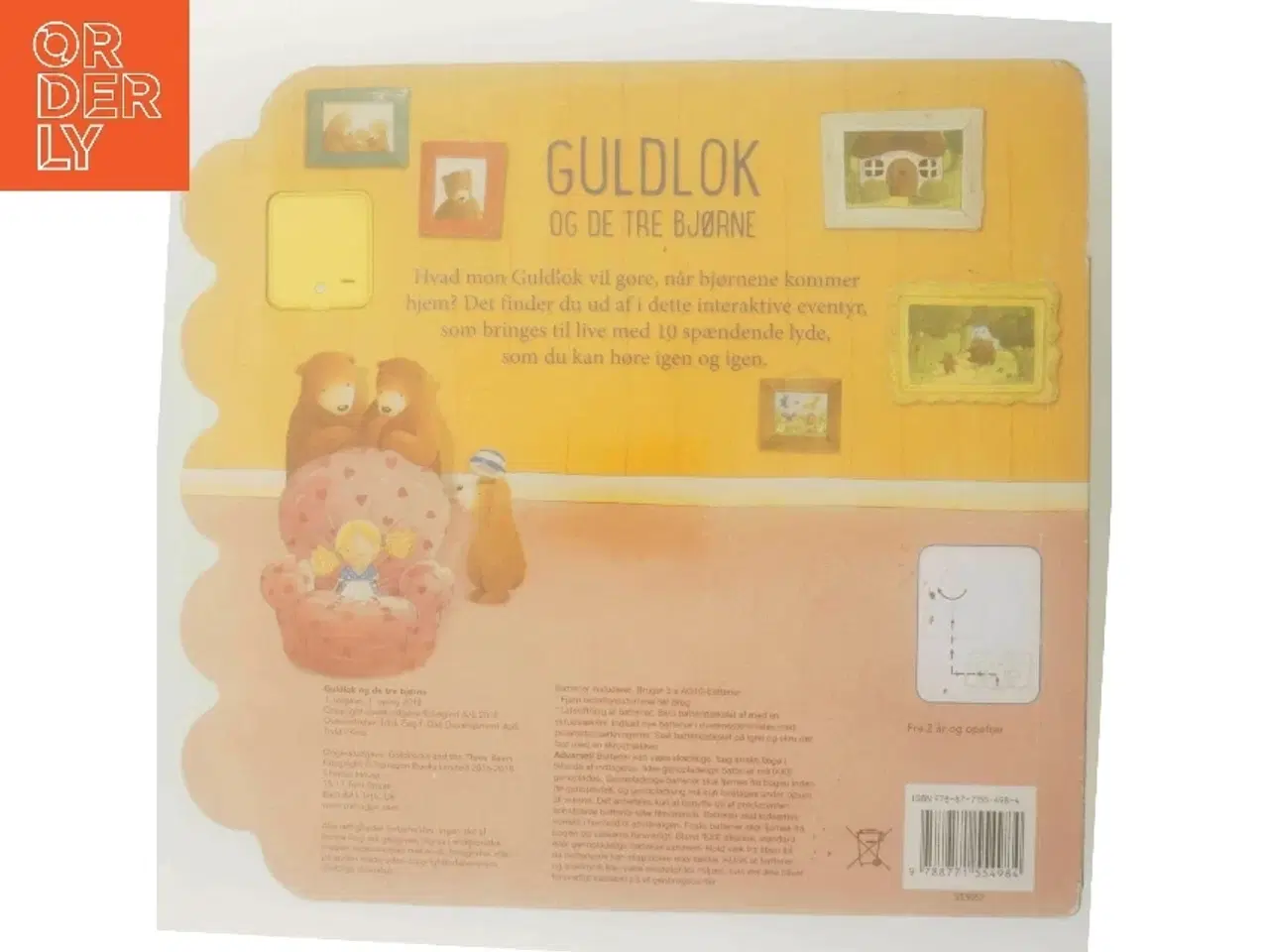 Billede 3 - Guldlok og de tre bjørne af Parragon Books Ltd (Bog)