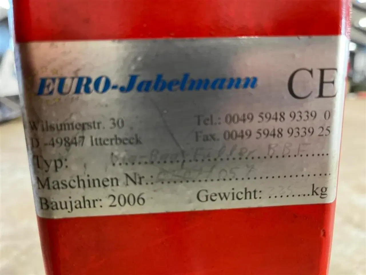 Billede 6 - EURO-Jabelmann Storsækkefylder, med vægt - NY