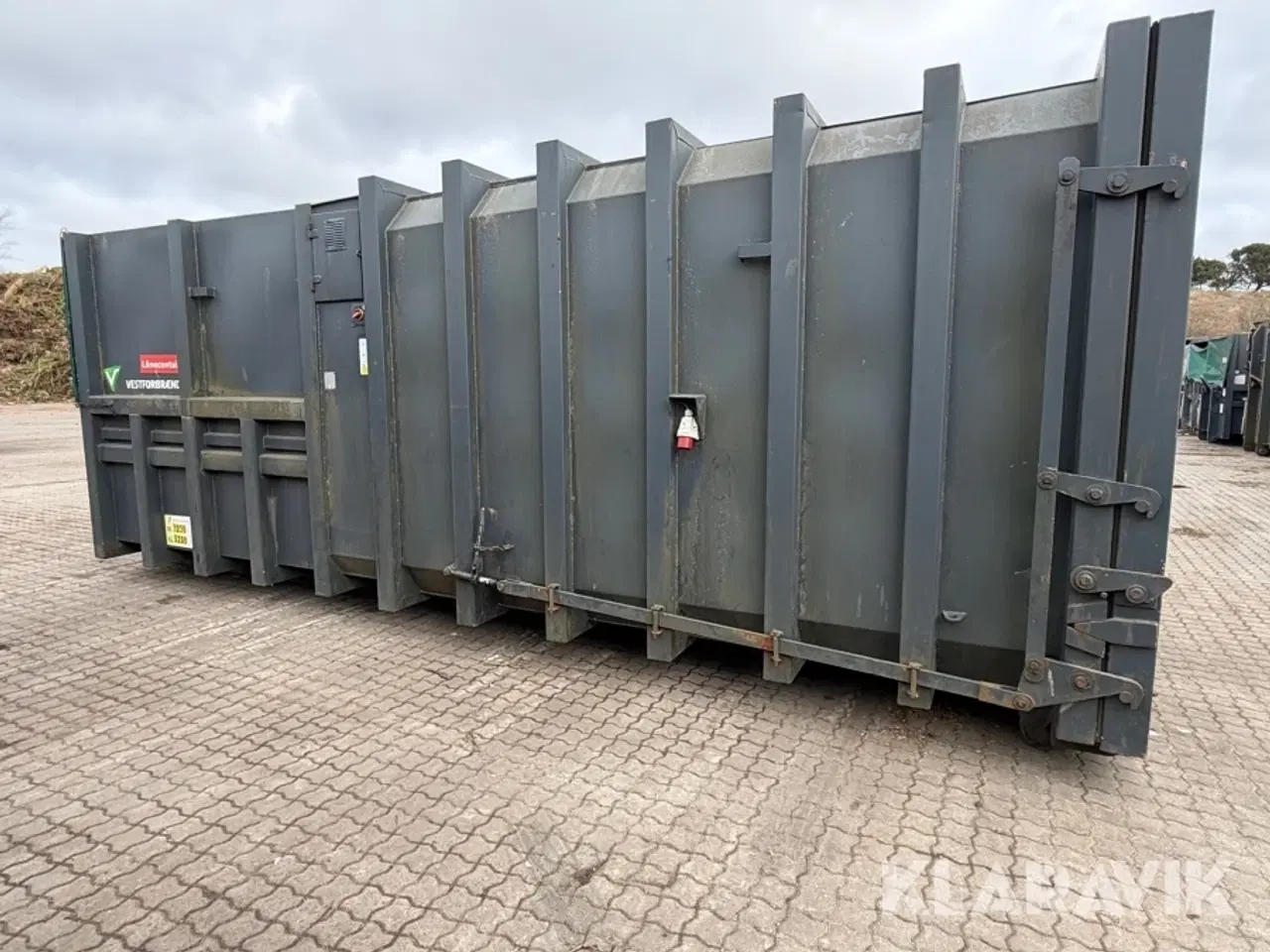 Billede 8 - Container Komprimator stationær affaldscontainer