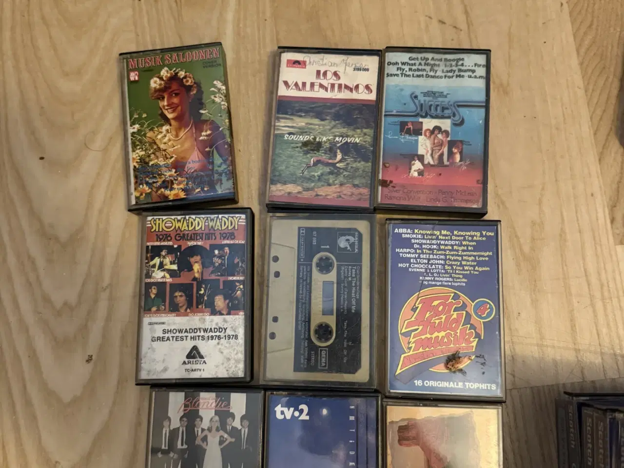 Billede 1 - 70/80er kassettebånd samling.