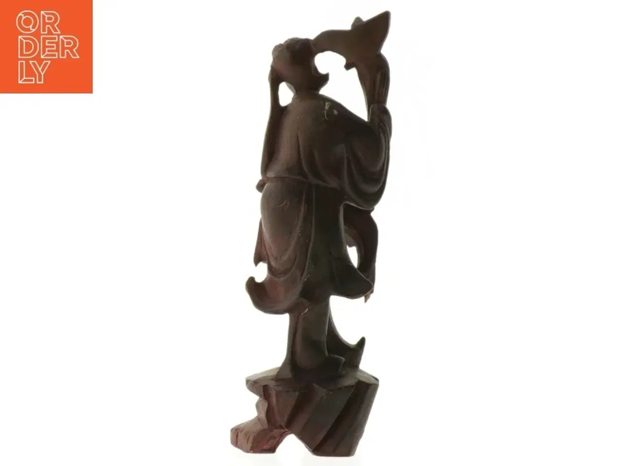 Billede 4 - Træskulptur af figur (str. 16 cm)