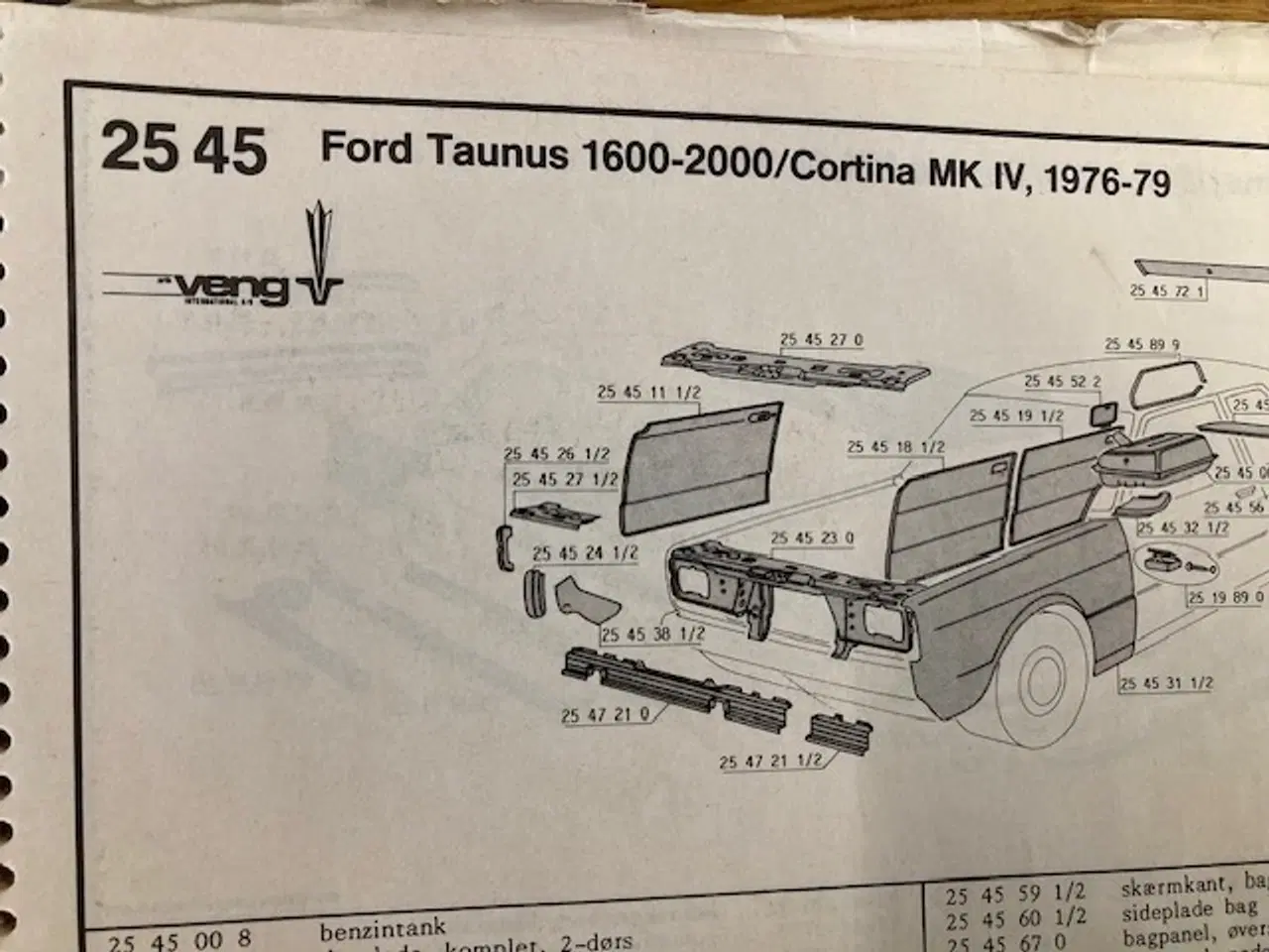 Billede 11 - Benzintank, Ford Taunus - Cortina