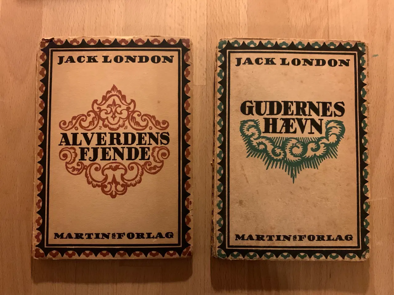 Billede 1 - Bøger af Jack London, 100 år gamle