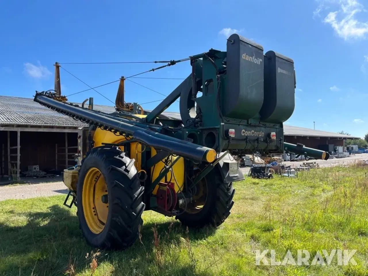 Billede 4 - Trailersprøjte Danfoil Concorde 24/ecc 3000 Liter - 24 meter
