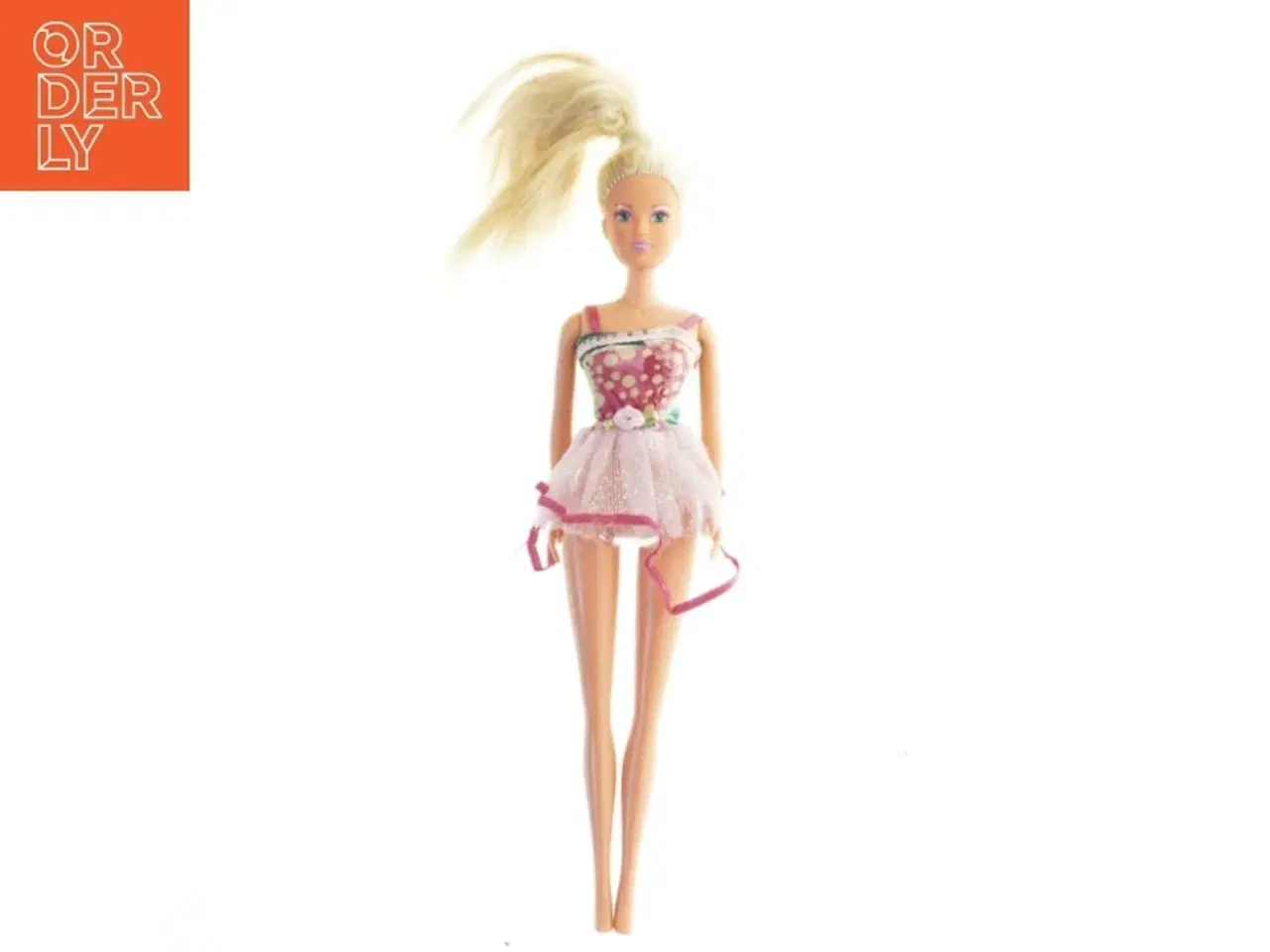 Billede 1 - Dukke med glitrende kjole fra Barbie (str. 31 cm)