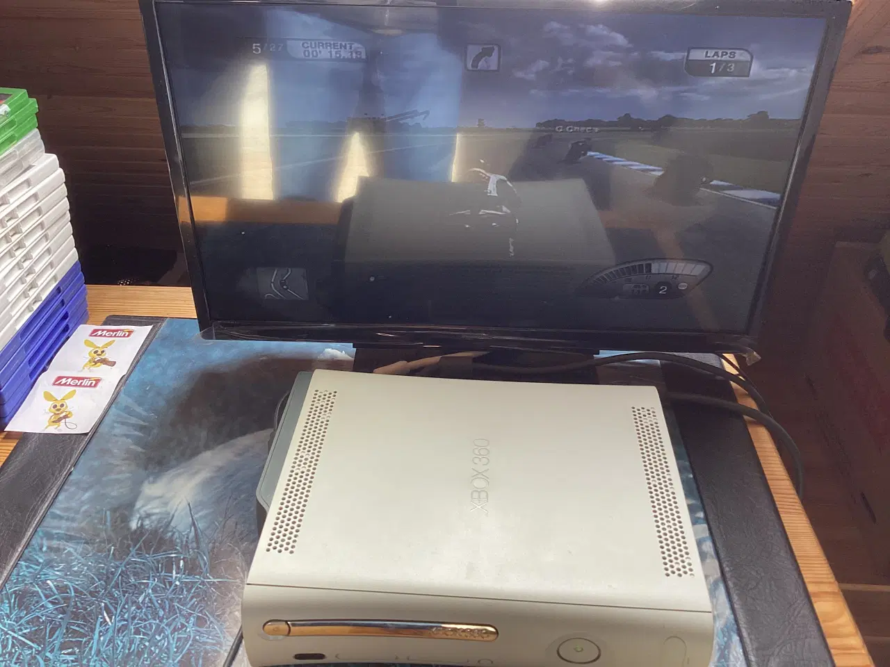 Billede 3 - Hvide Xbox 360 (Original model). Konsol