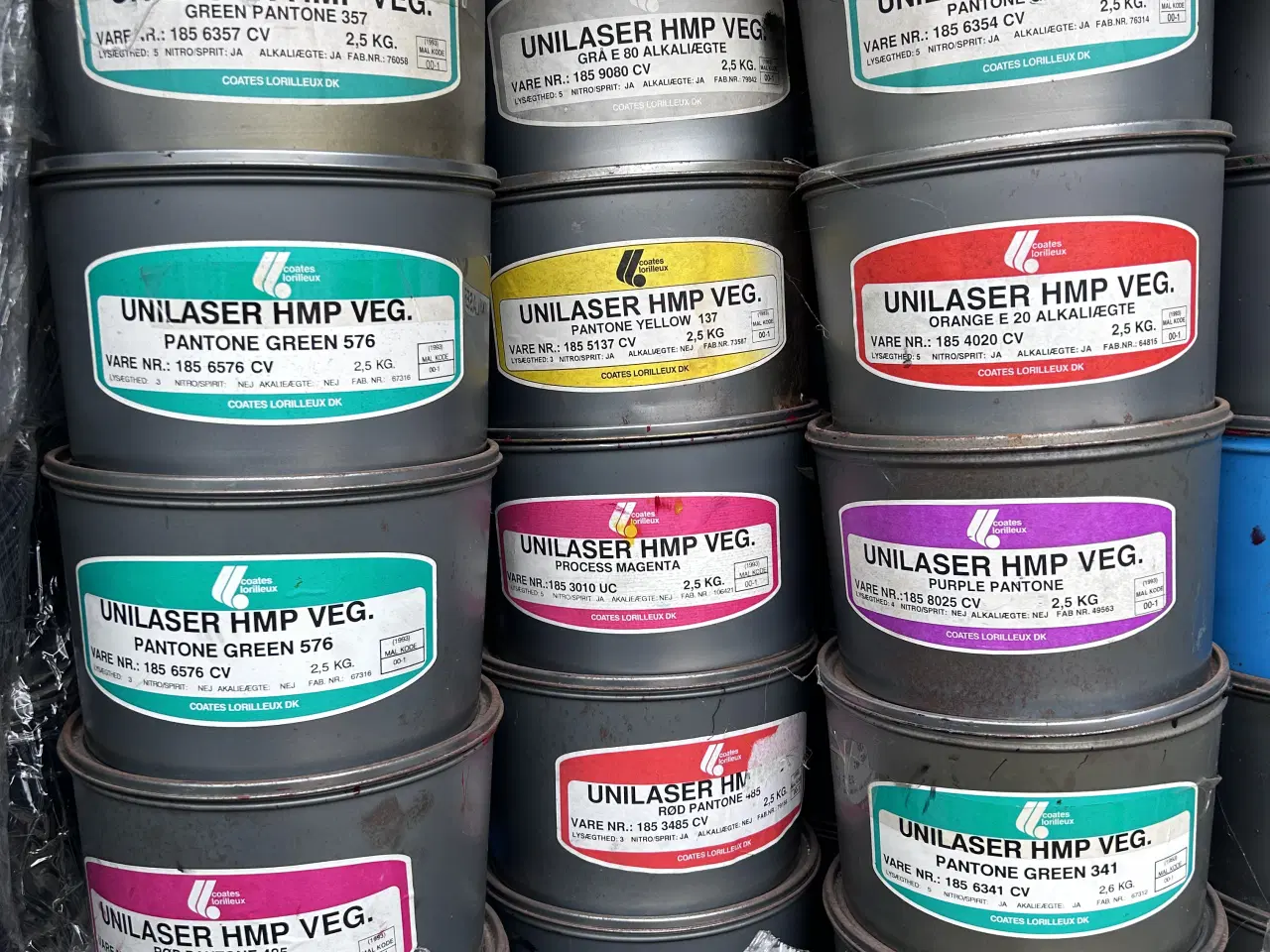 Billede 1 - Trykfarver eller kunstnerfarver