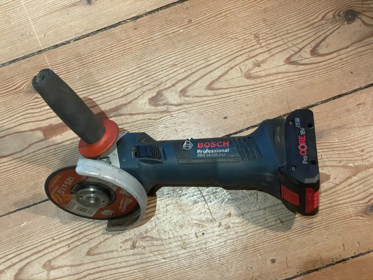 Billede 2 - UDLEJES - Bosch angle grinder 18v