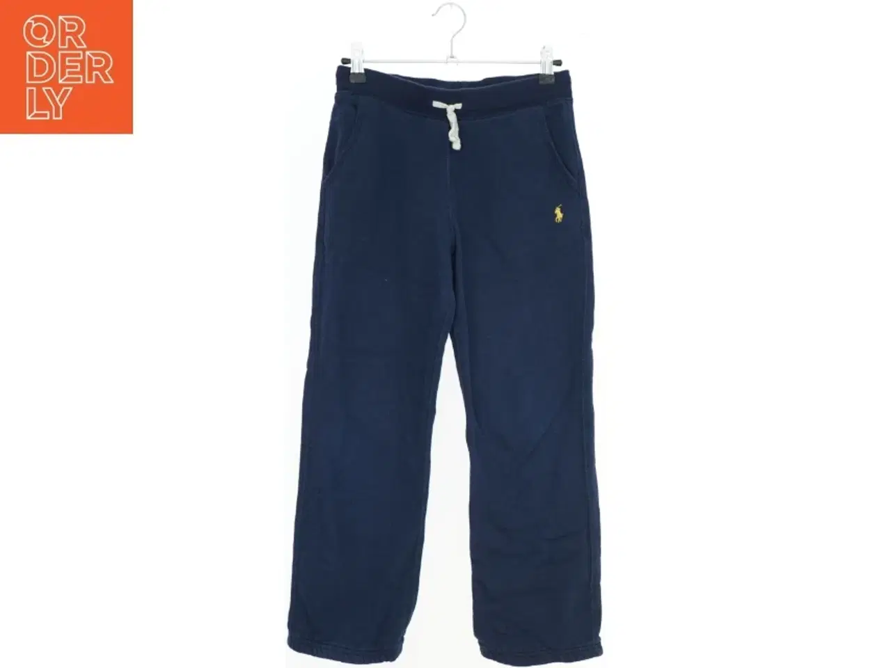 Billede 1 - Blå børnetræningsbukser fra Polo (str. 128)