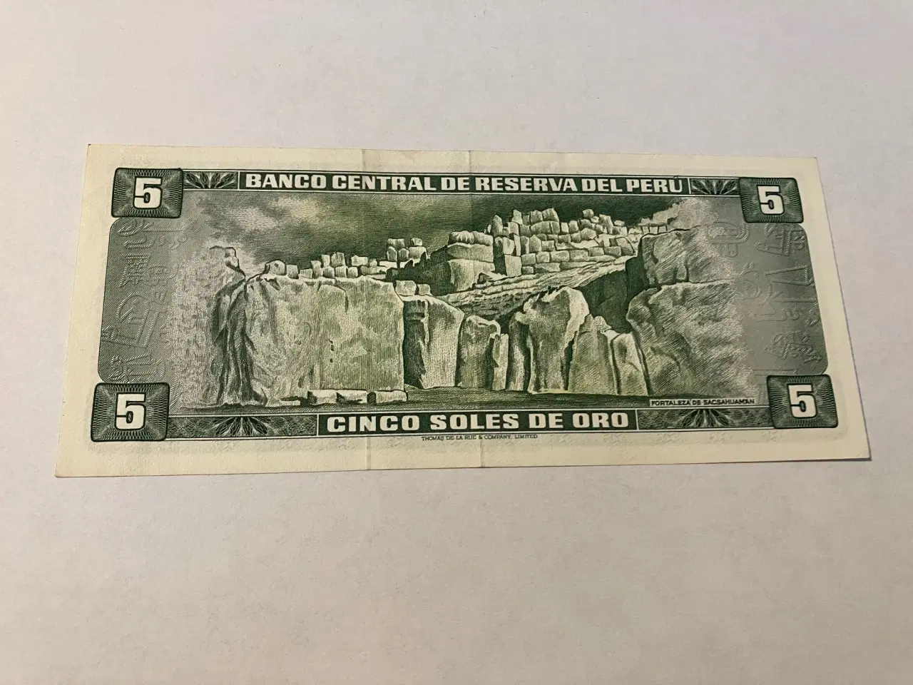 Billede 2 - 5 Soles De Oro Peru