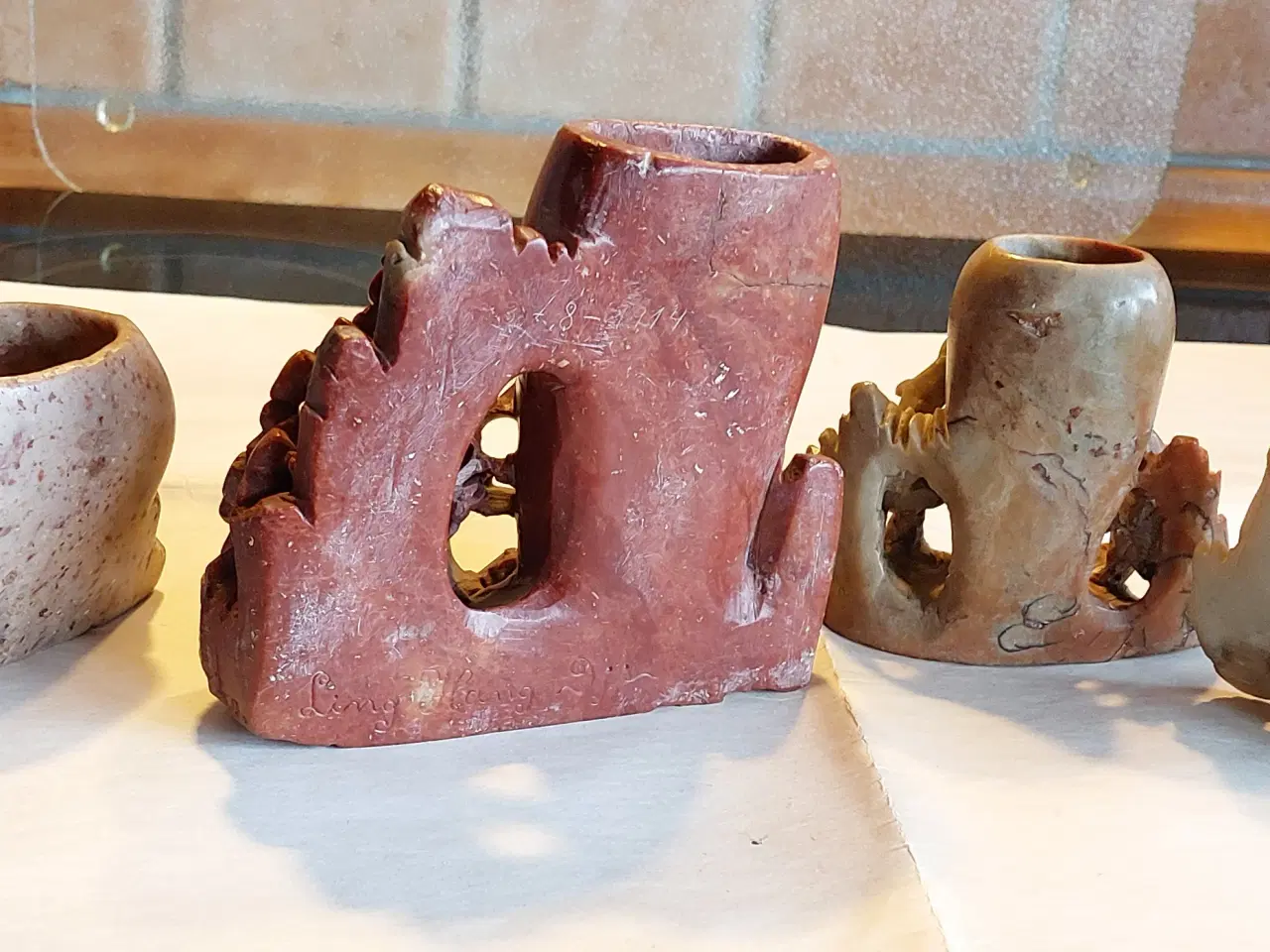 Billede 2 - 4 ANTIKKE KINESISKE PPENSELVASKERE ( samlet pris )