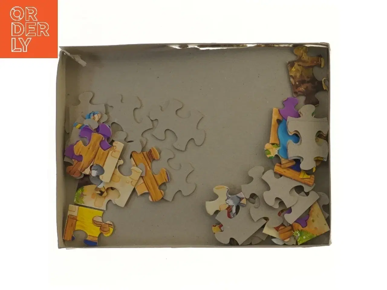 Billede 3 - Puslespil med 35 brikker (str. 35 brikker cm)