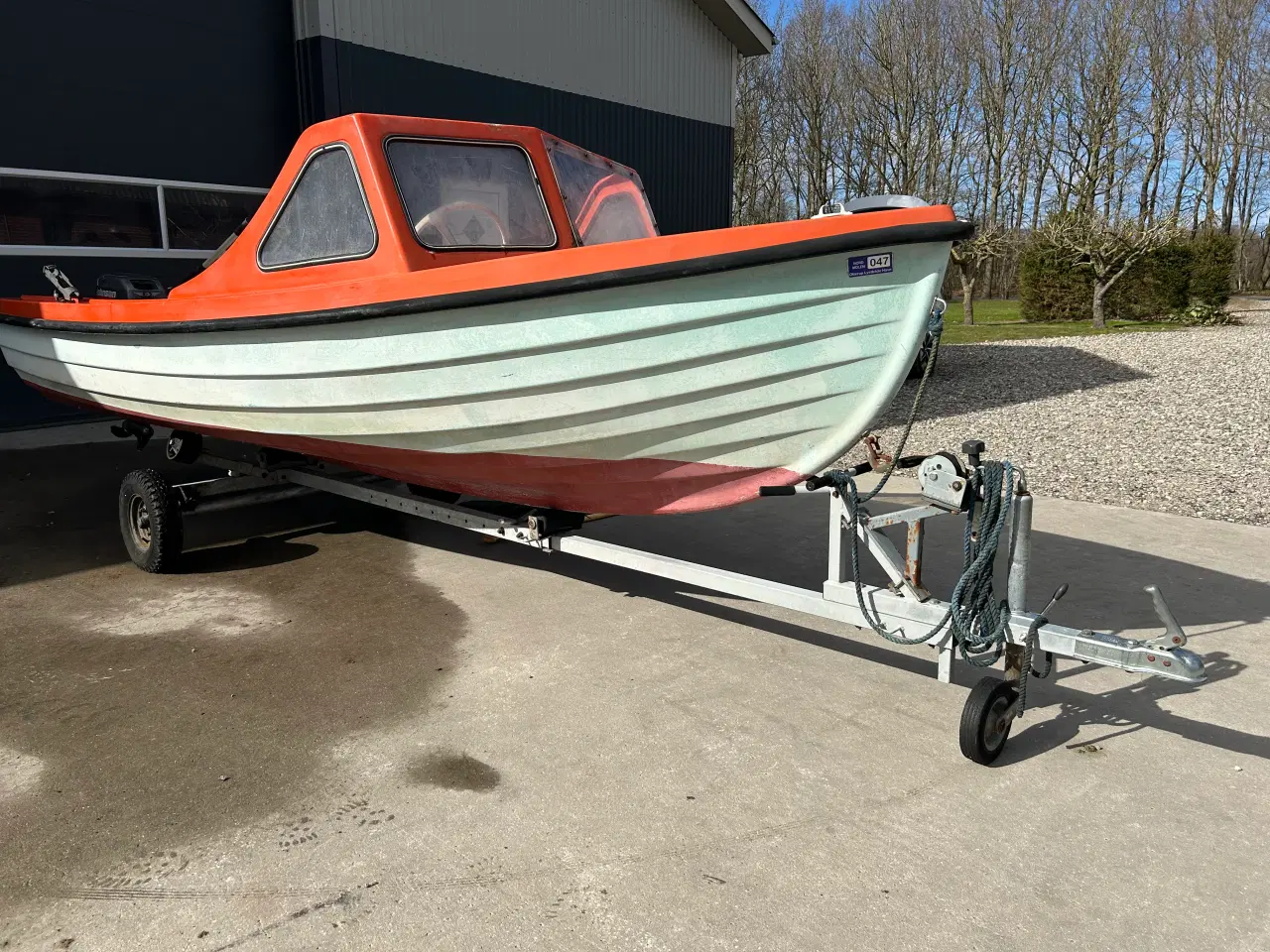 Billede 3 - 15 fods jolle med 15 hkJohnson motor