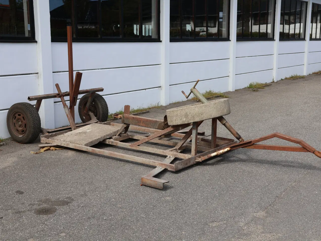 Billede 1 -  Vejhøvl, hjemmelavet, fungerer rigtig godt.