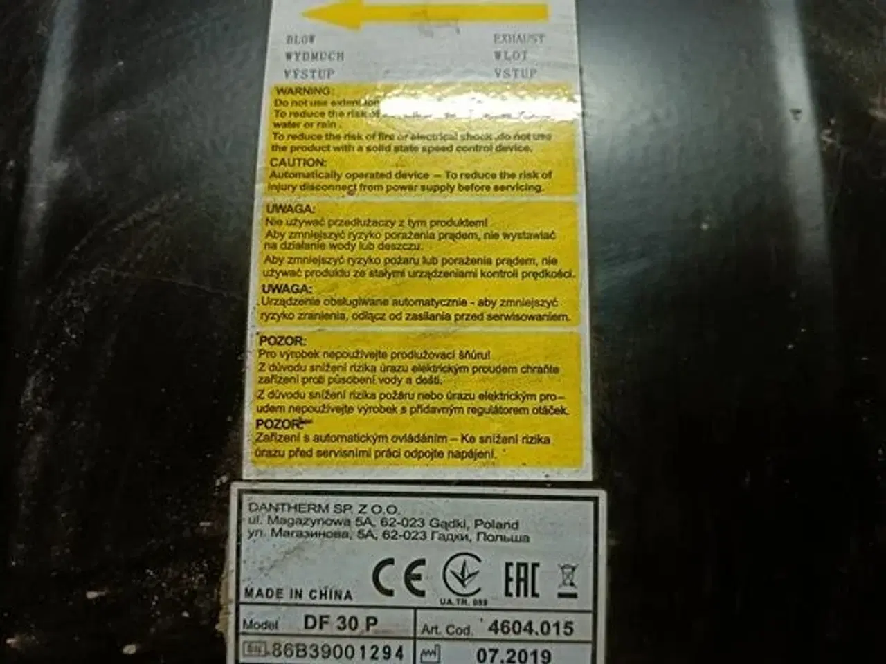 Billede 4 - - - - Dantherm DF 30 P luftblæsere