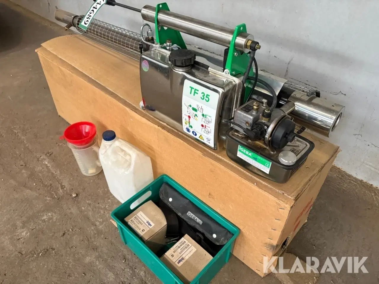 Billede 2 - Gaskanon til kornlejre Igeba TF 35