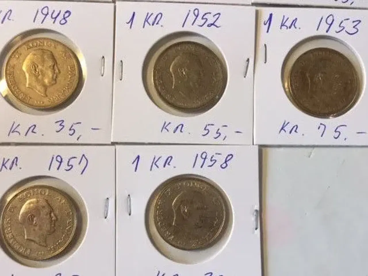 Billede 5 - Gule 1 kroner