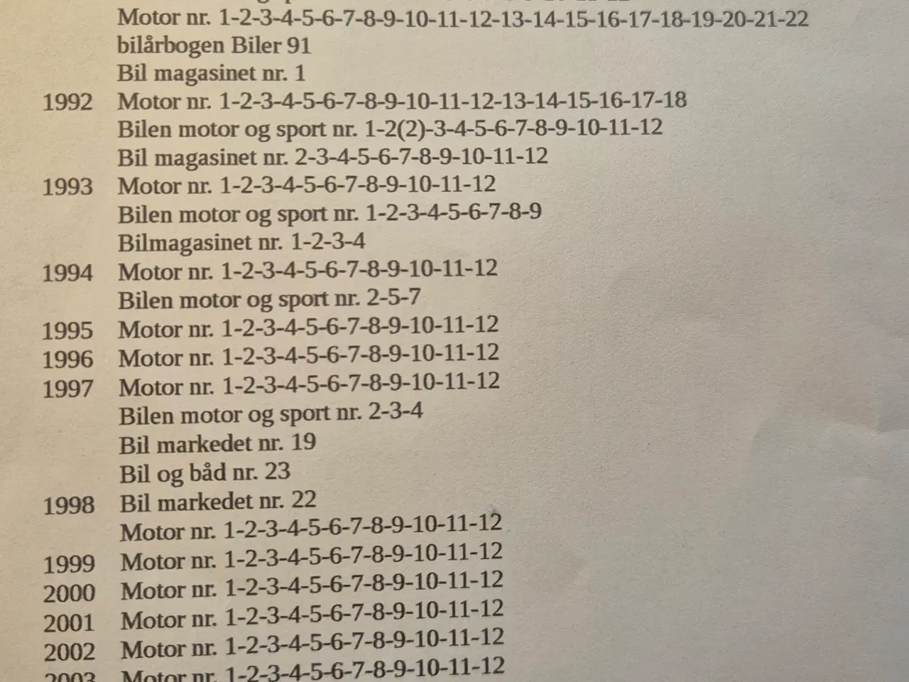 Billede 3 - Bilblade samling over 220 kg