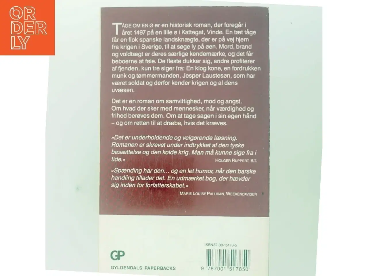 Billede 3 - Tåge om en ø af Knud H. Thomsen (Bog)