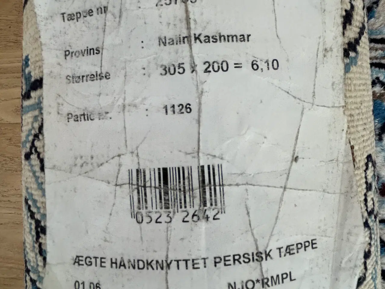 Billede 2 - Håndknyttet ægte Persisk Gulvtæppe