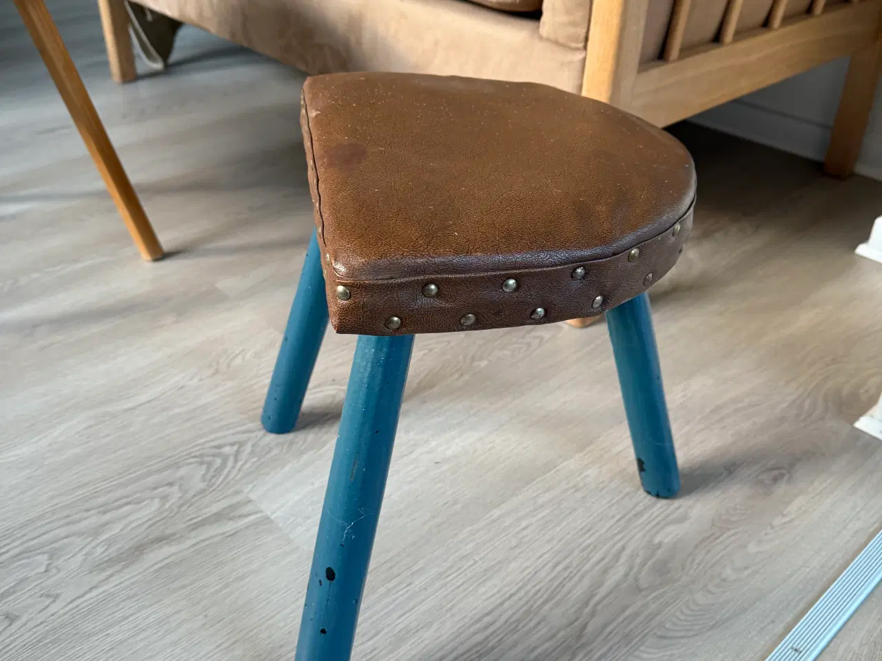 Billede 1 - Retro taburet 