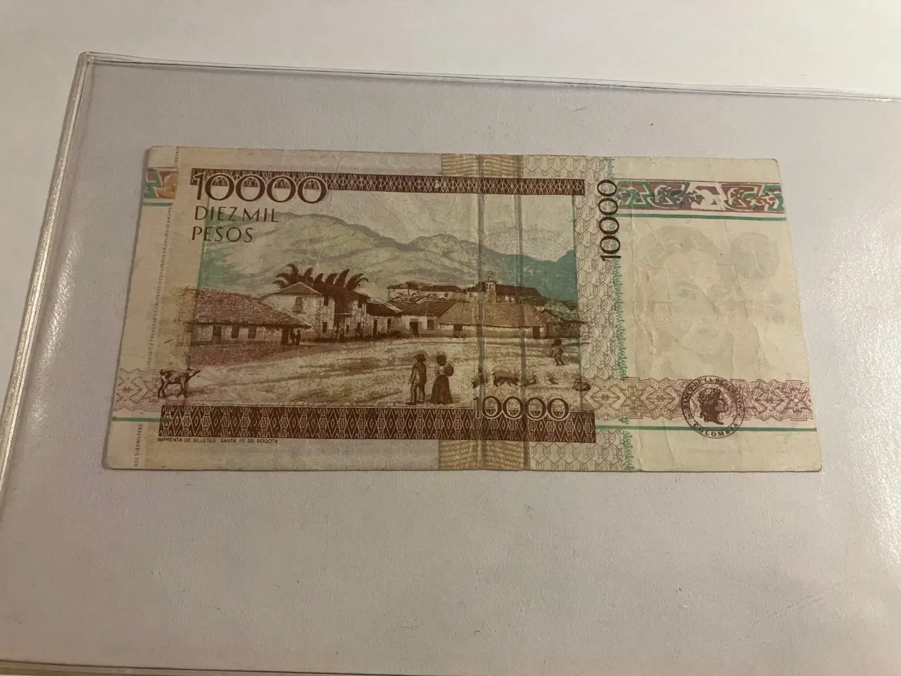 Billede 2 - 10000 Pesos Colombia 2001
