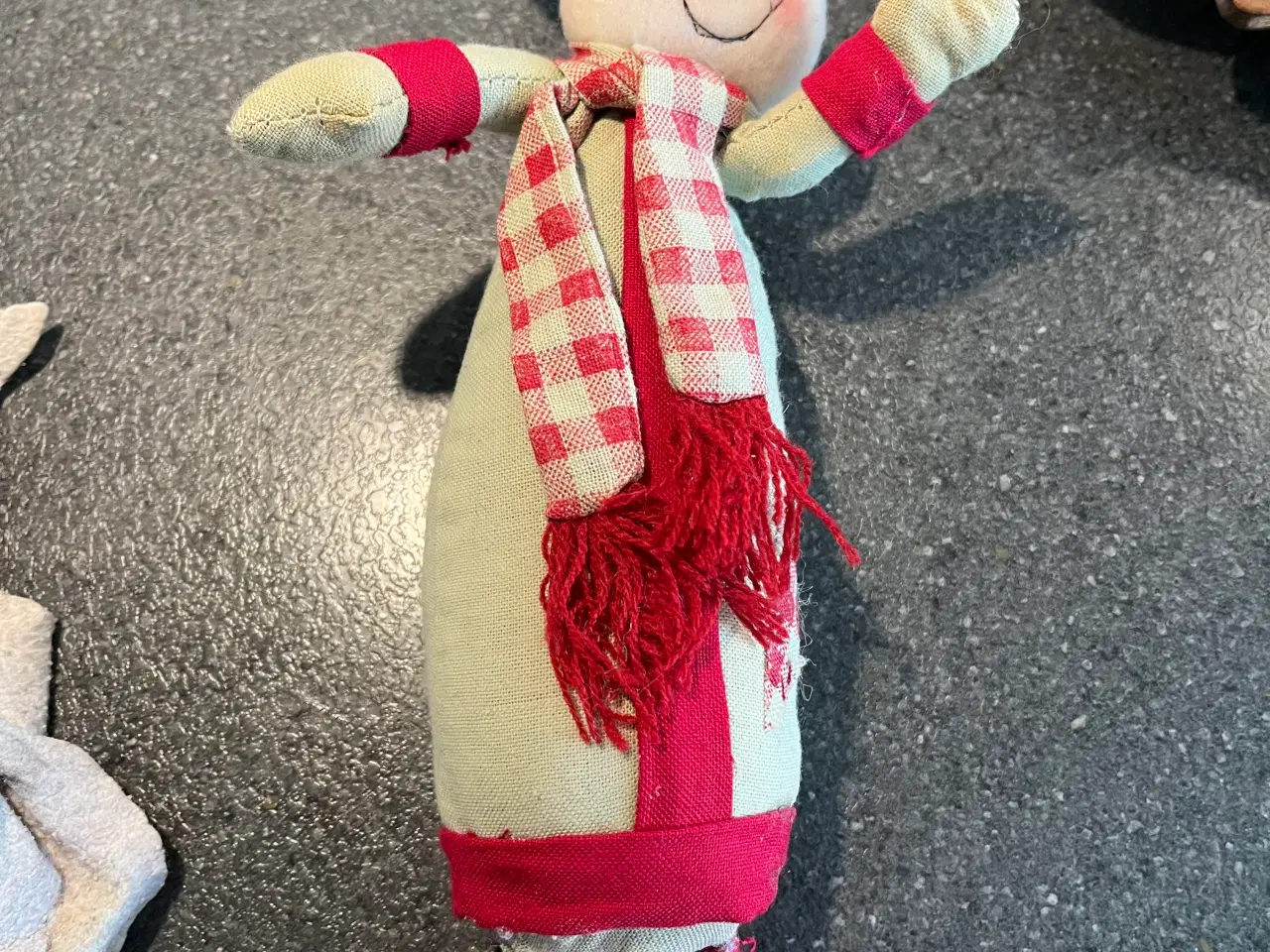 Billede 3 - Dørstopper - juleagtig snemand