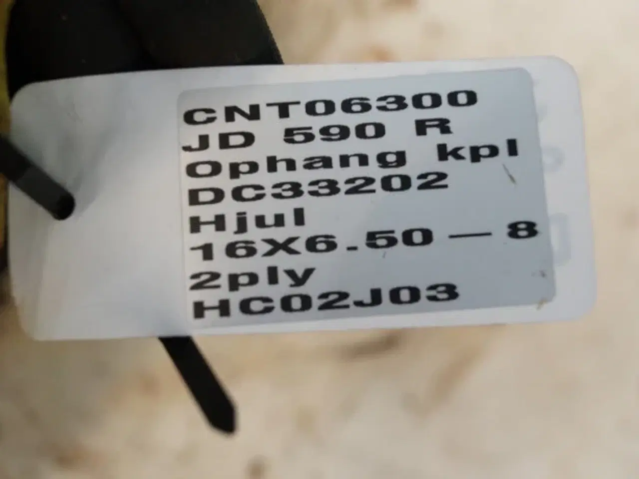 Billede 6 - John Deere 590 Støttehjul DC33202