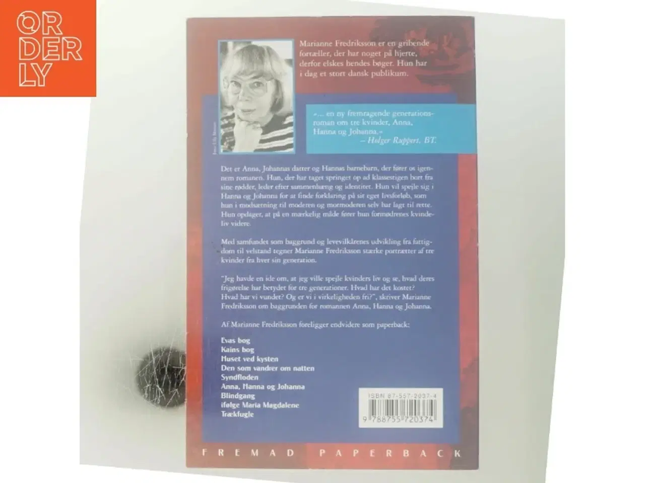 Billede 3 - Anna, Hanna og Johanna af Marianne Fredriksson (Bog)