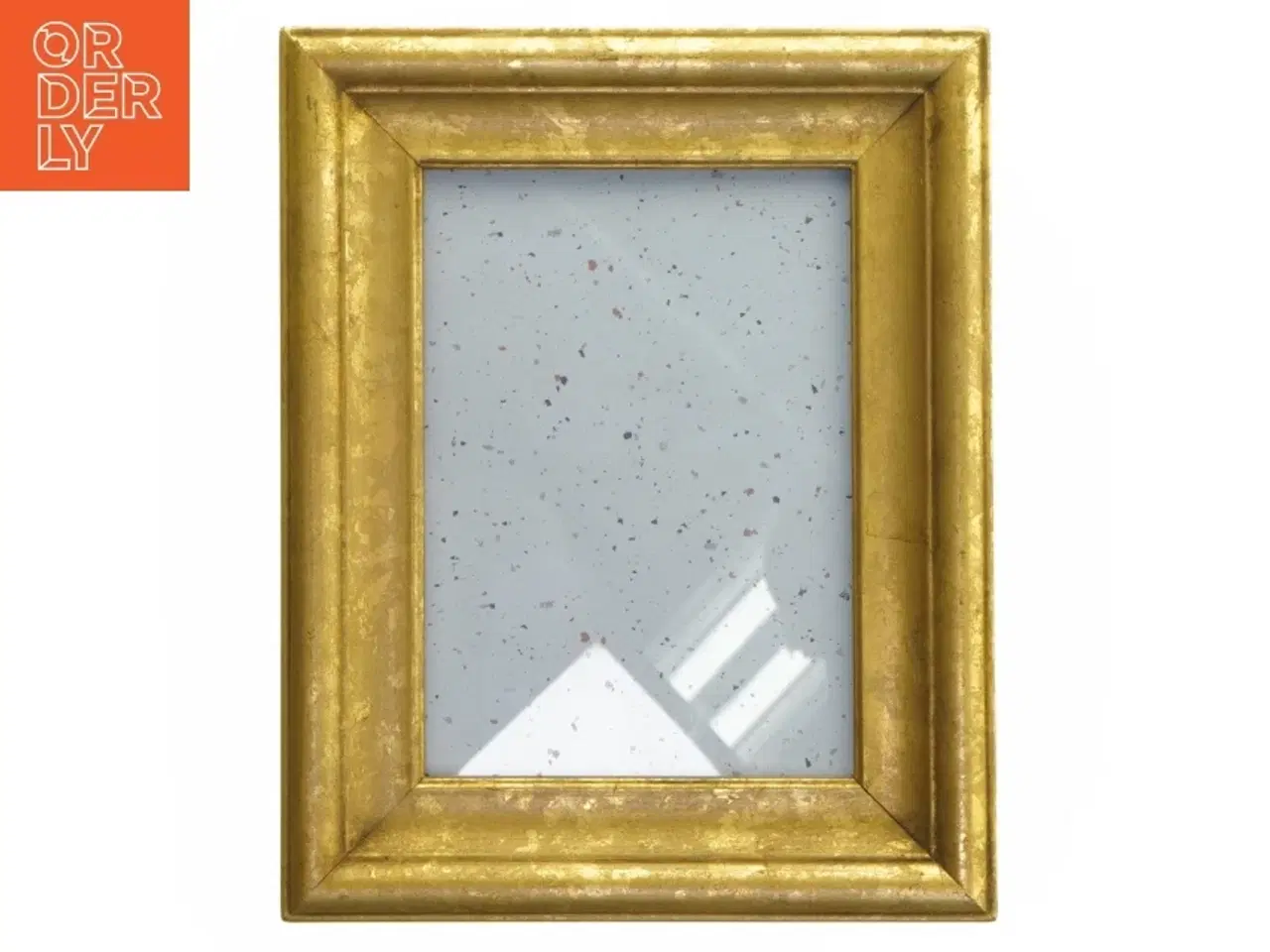 Billede 1 - Guldbilledramme (str. 24,5x19,5 cm)
