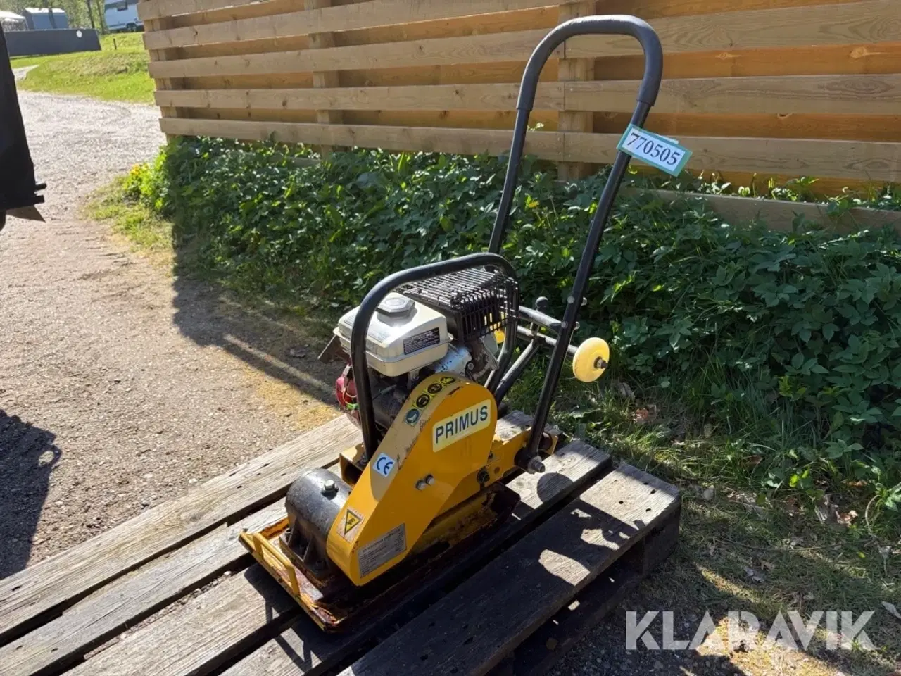 Billede 1 - Pladevibrator Rammer Hs-50