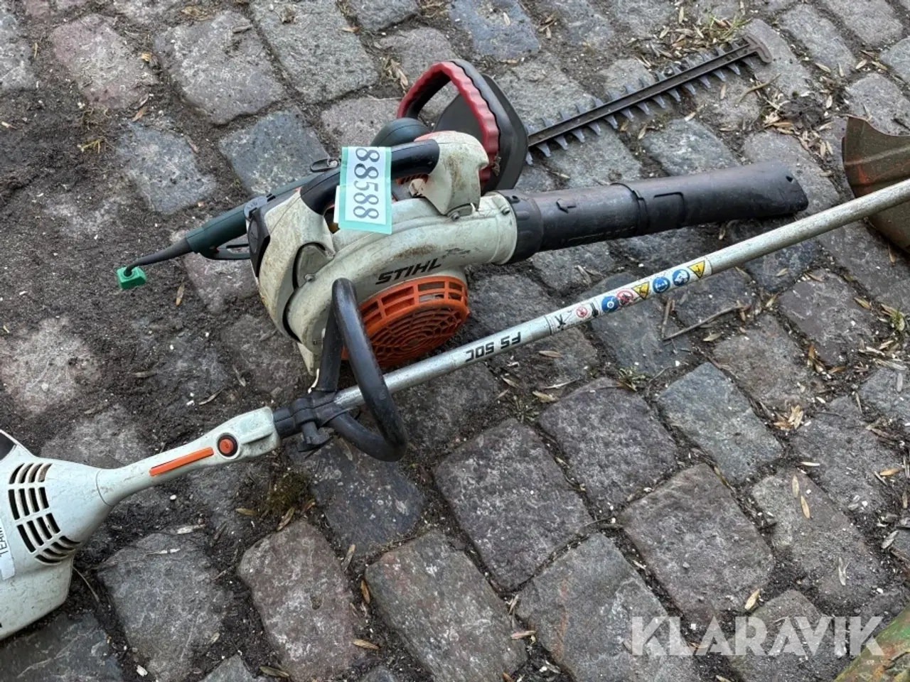 Billede 10 - Løvblæser, hækkeklipper og græstrimmer STIHL,metabo