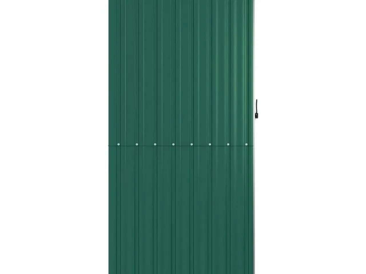 Billede 5 - Haveskur grøn 118,5x97x209,5 cm galvaniseret stål