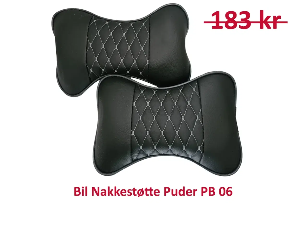 Billede 1 - Bil Nakkestøtte Puder PB 06