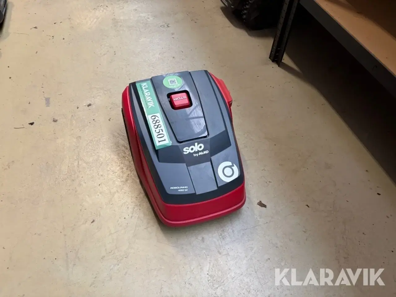 Billede 1 - Robotgræsslåmaskine AL-KO Robolinho 450 W med garage