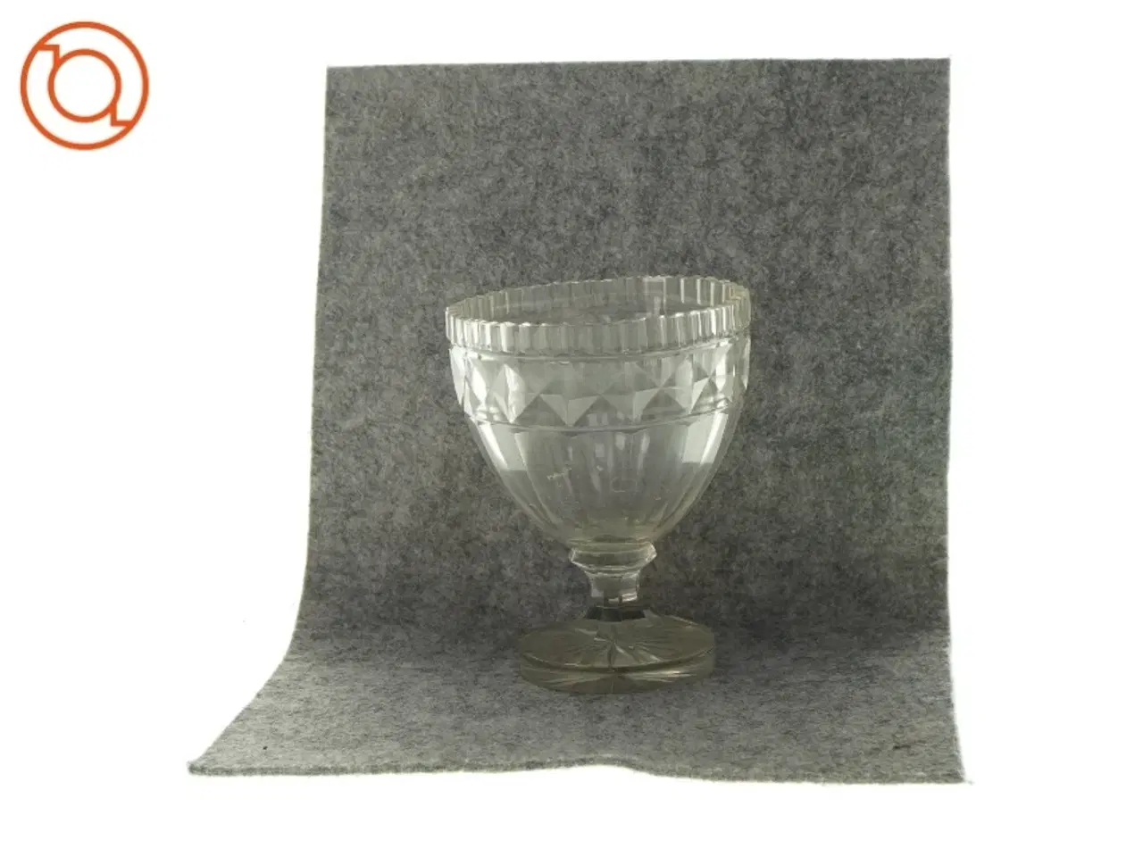 Billede 1 - antik krystal Vinglas (str. 16 x 12cm)