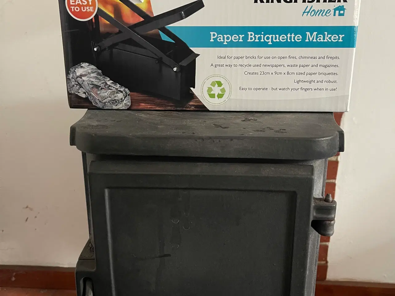 Billede 6 - Briketten pressere, laver din egne briket!