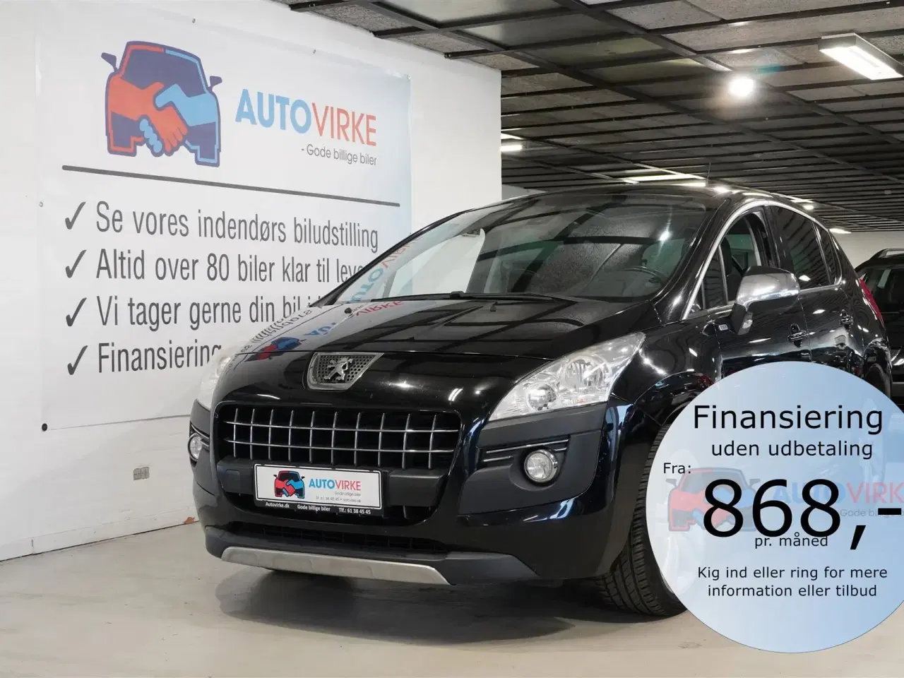 Billede 1 - Peugeot 3008 2,0 HDI Style 150HK 6g