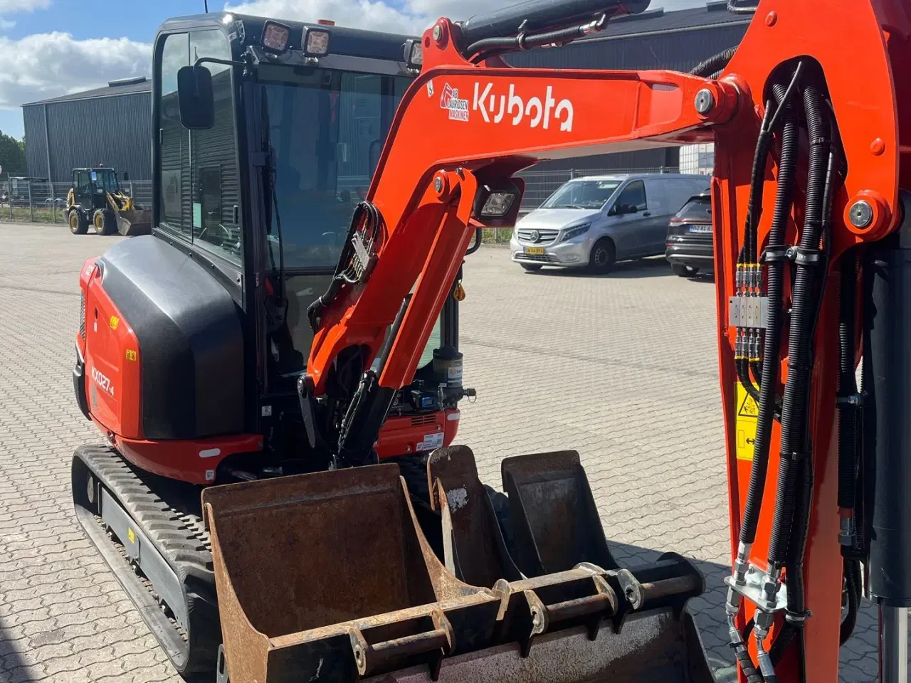 Billede 9 - Kubota kx027-4 Engcon rotortilt, Centralsmørring mm.