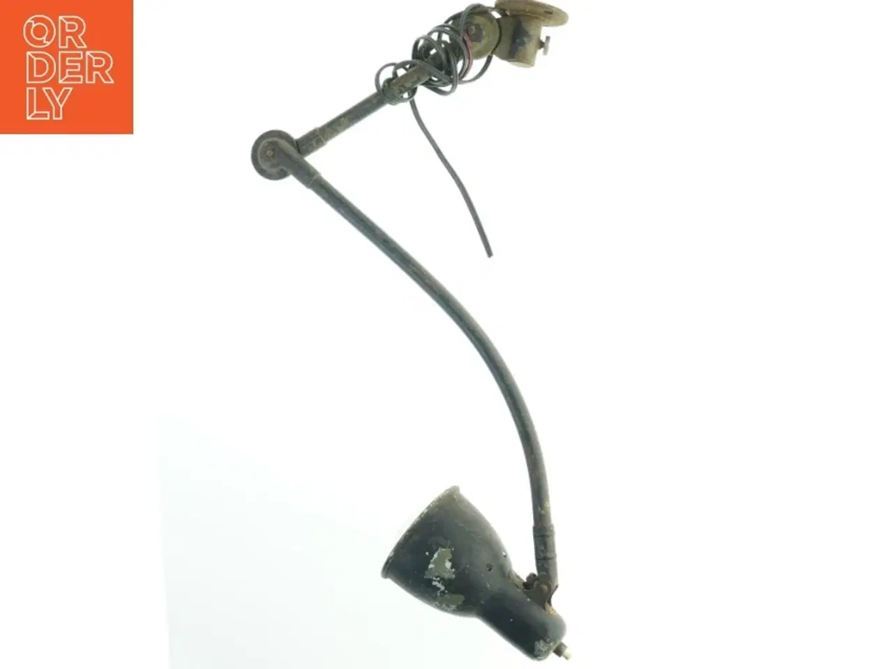 Billede 2 - Vintage industriel væglampe med justerbar sving arm (str. 67x30 cm)
