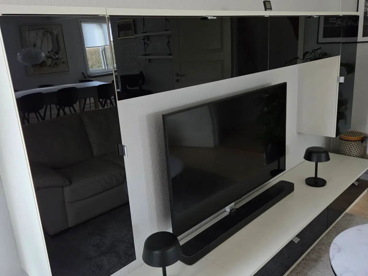 Billede 3 - Reolsystem ved fjernsyn