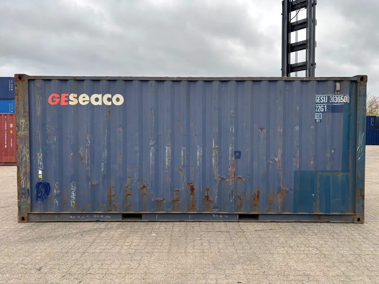 Billede 3 - 20 fods Container- ID: GESU 36650-0