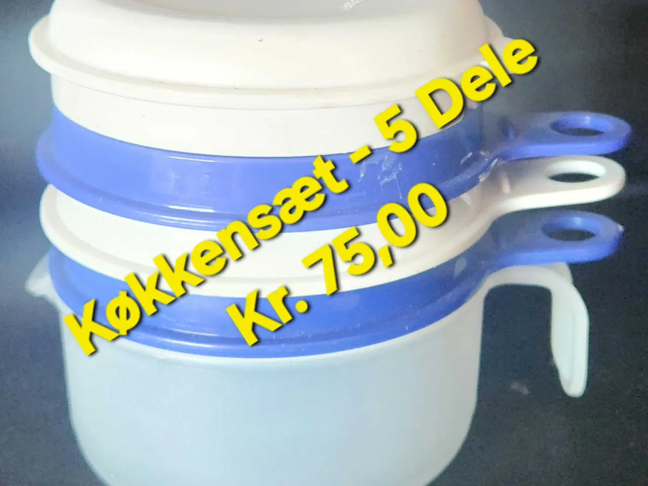 Billede 1 - Tupperware Køkkensæt 5 dele