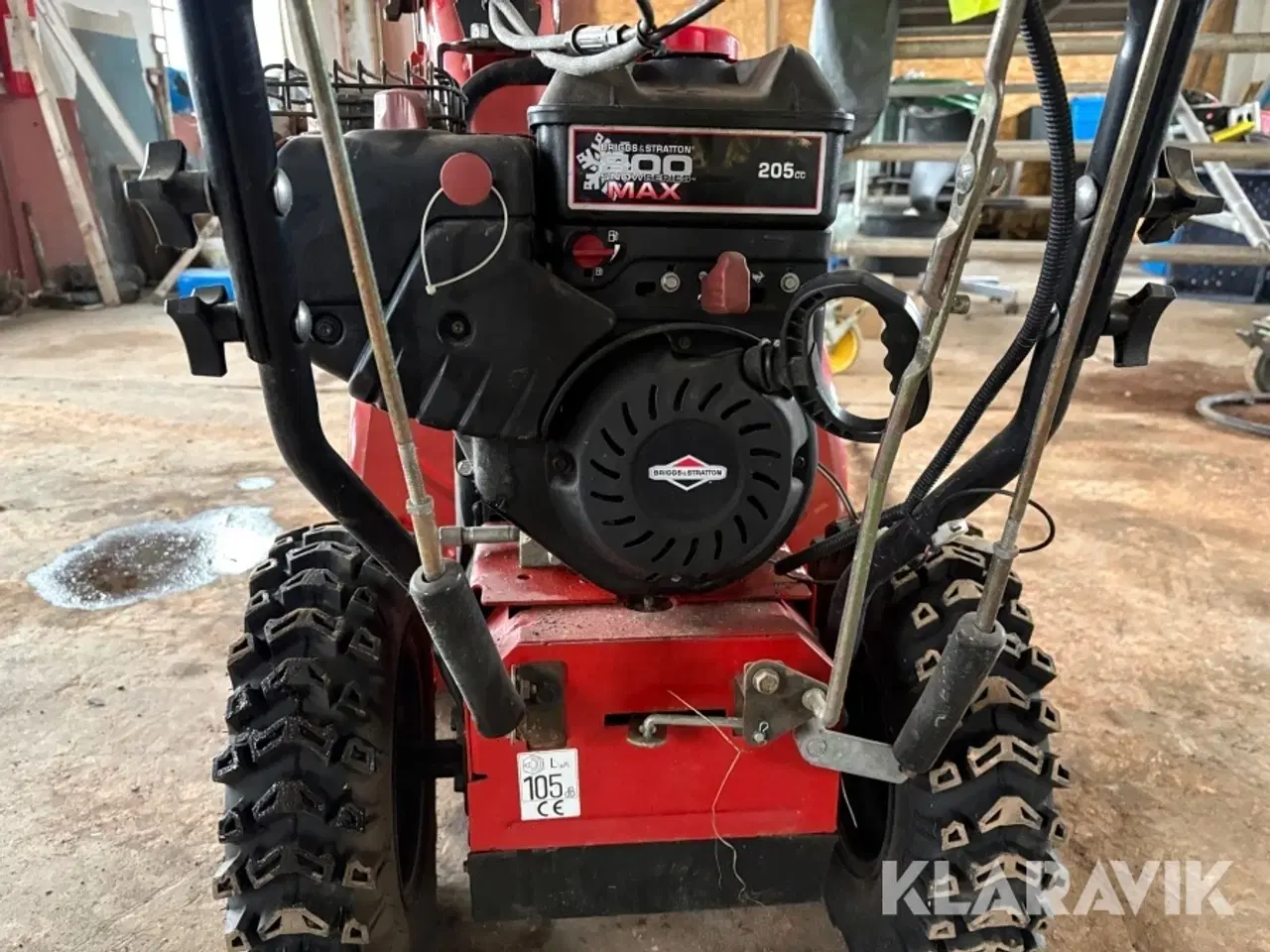 Billede 11 - Sne slynge Jonsered ST 2106