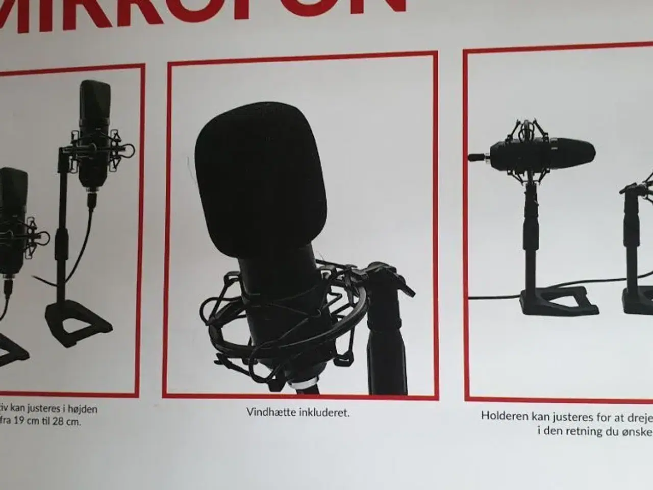 Billede 2 - Komplet mikrofon sæt