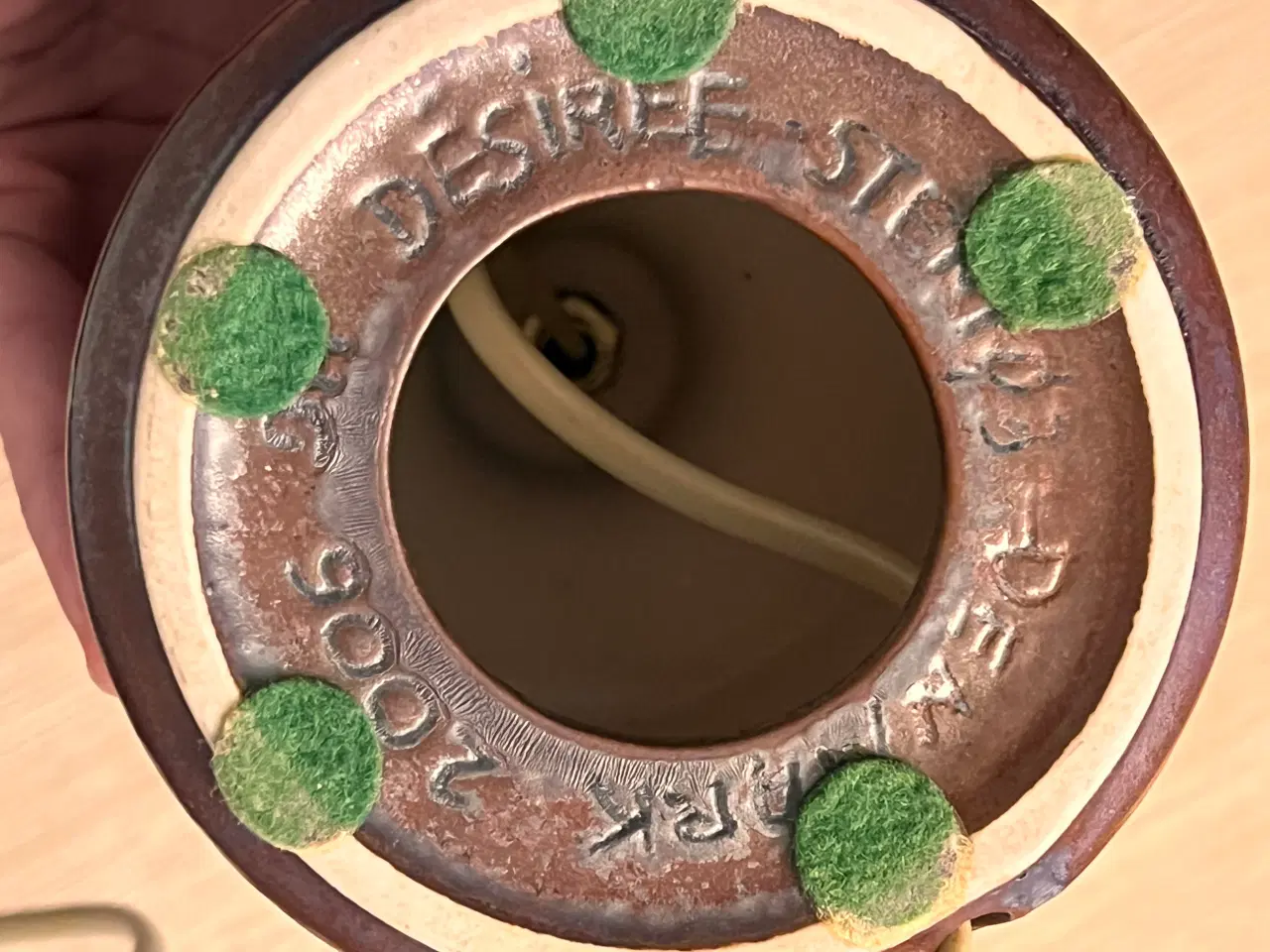 Billede 8 - Smuk vintage keramiklampe fra Désirée 